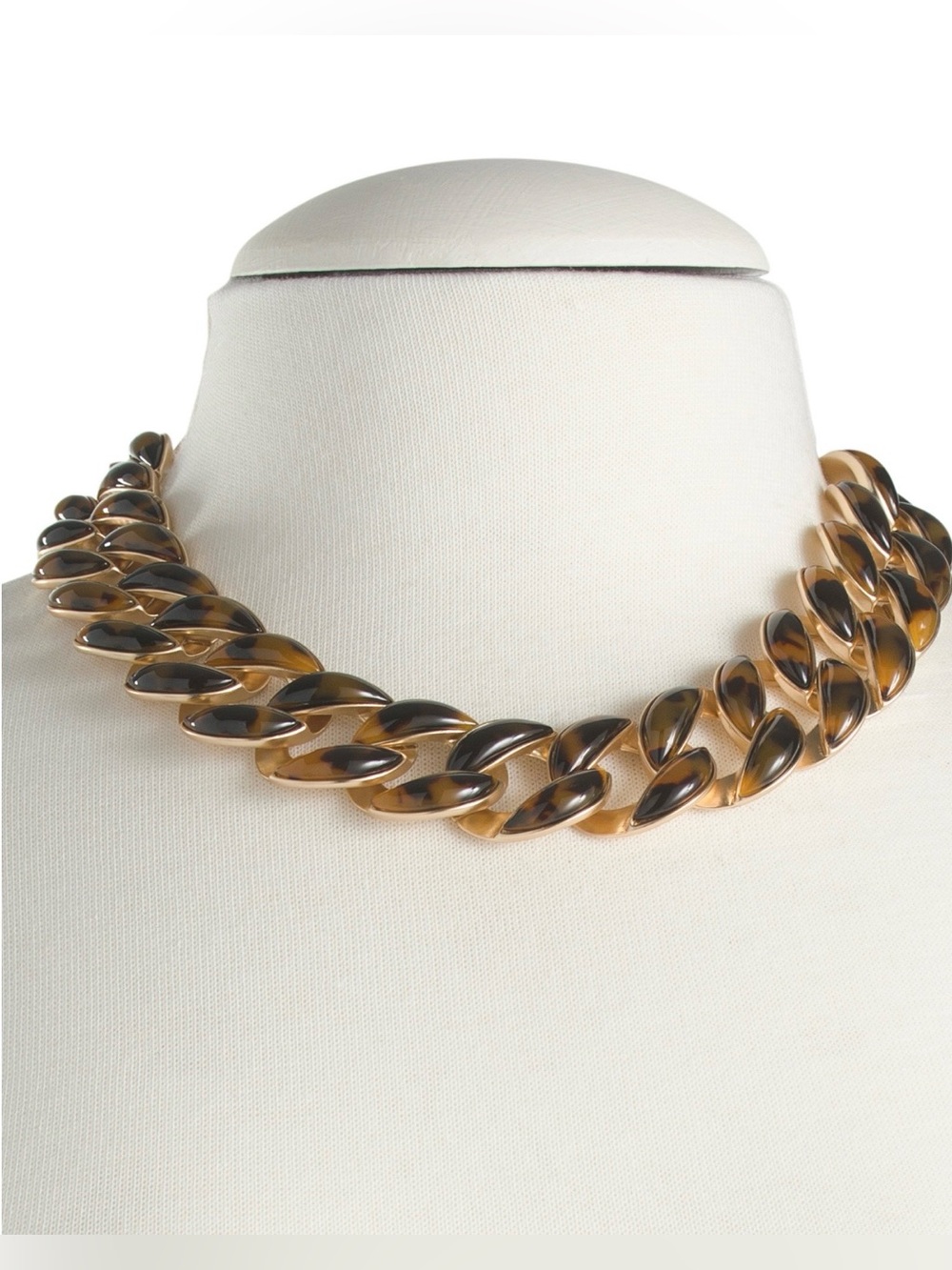 Patricia Nash Tortoiseshell Link Necklace
